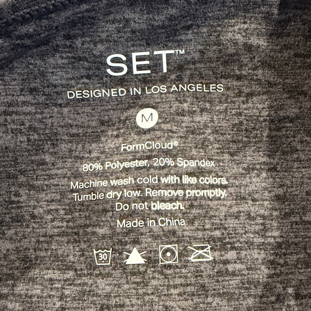 Set Active Formcloud Cloud Rep Bra - Gray - New!!… - image 5